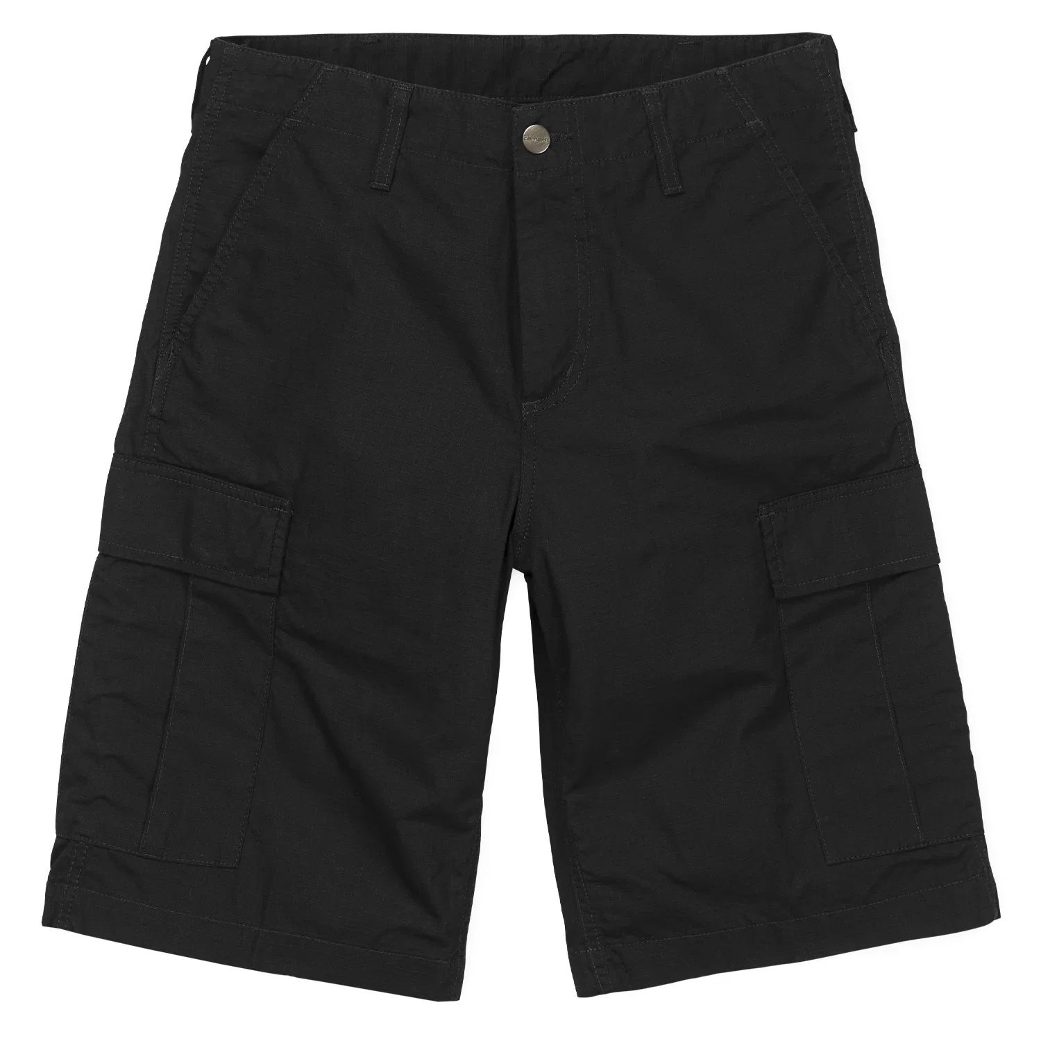 Image of CARHARTT WIP<BR>Regular Cargo Shorts Black