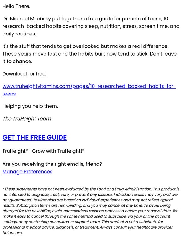 A pediatrician's FREE guide for parents of teens. Download inside.