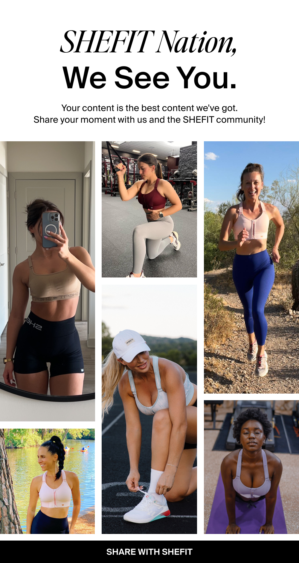SHEFIT Nation, We See You.