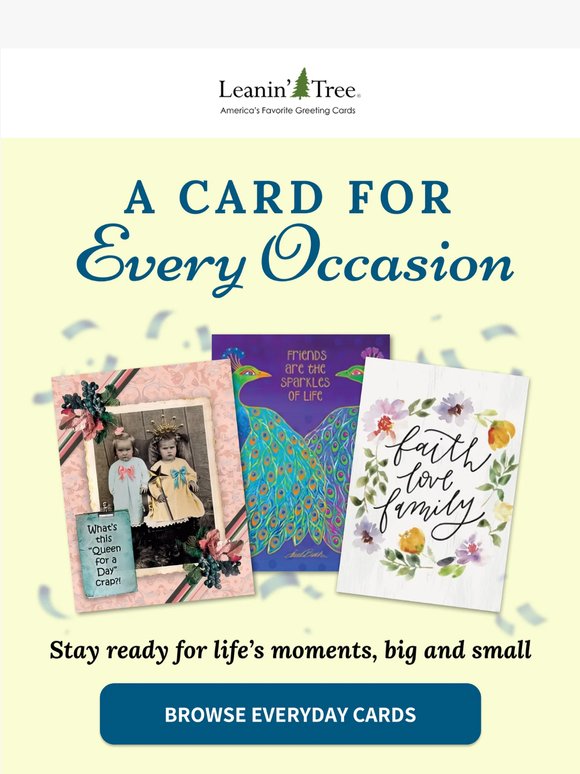 A card for every occasion 💌