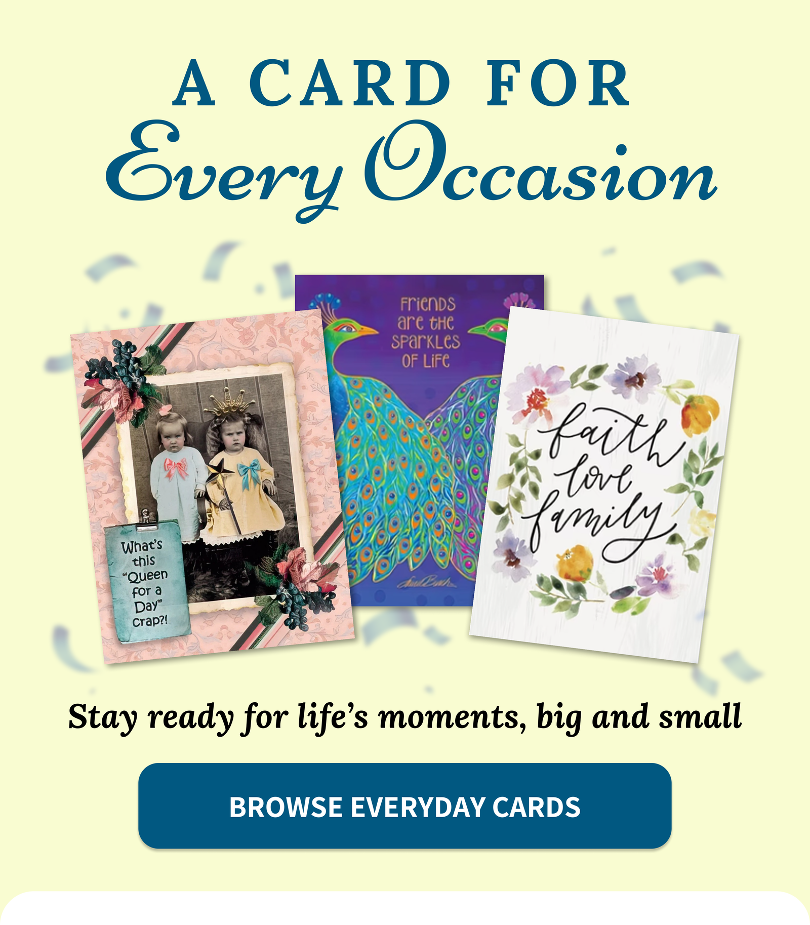 Browse everyday cards