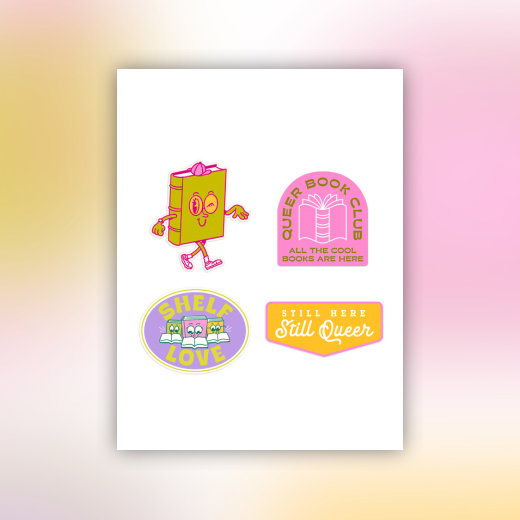 Still Here, Still Queer Pride Stickers