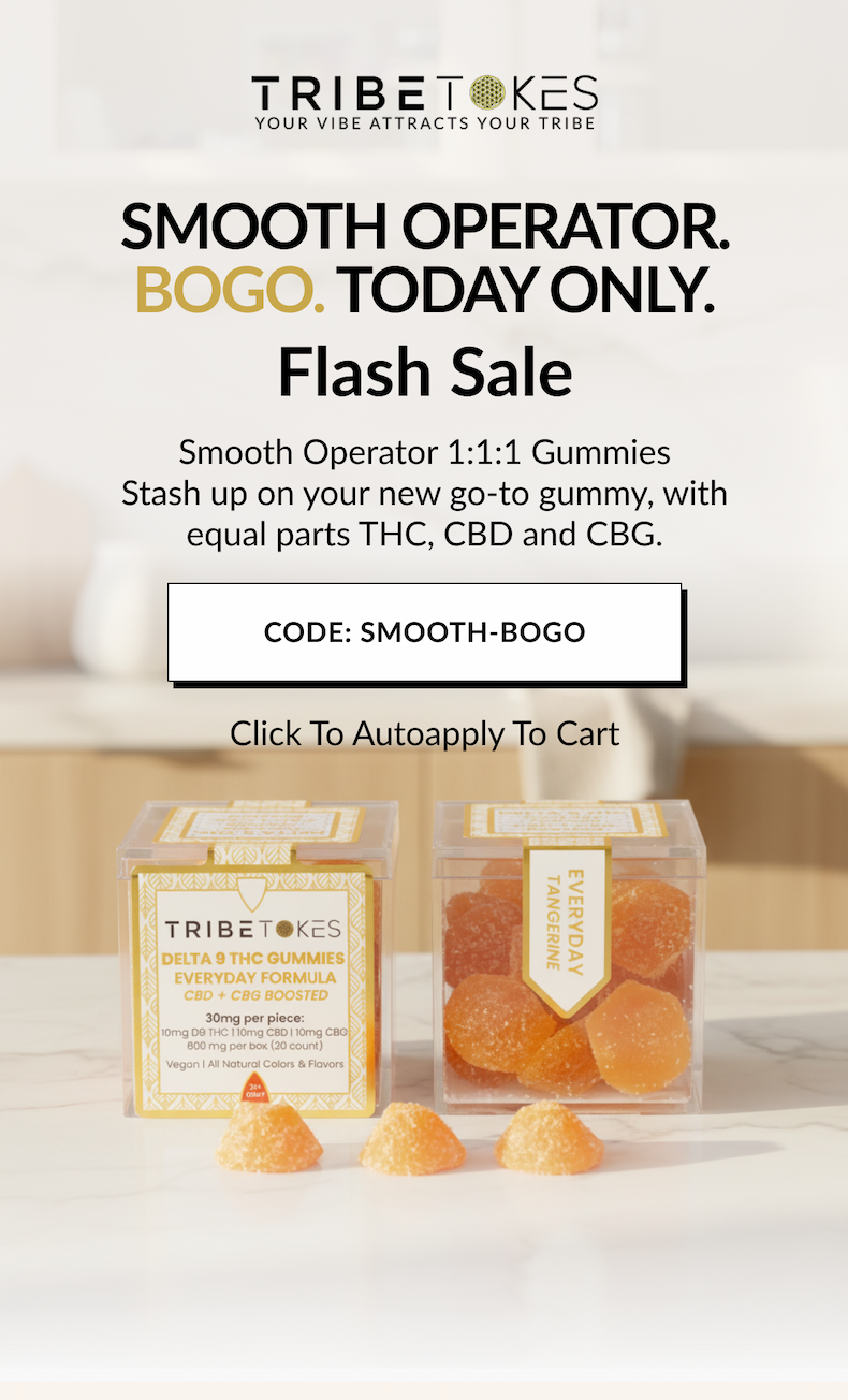 Smooth Operator. Bogo. Today only. Flash sale