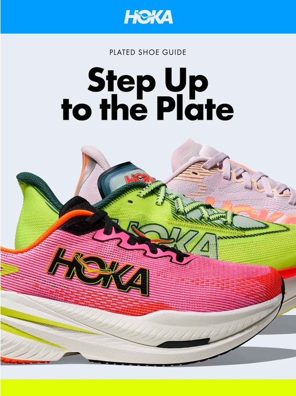 Plated shoe rundown