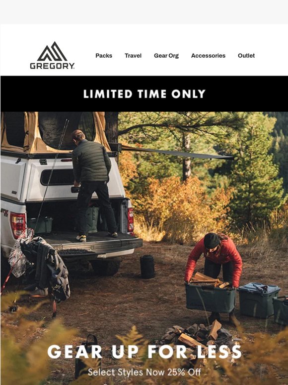 Get Organized for Less - Gear Organization Now 25% Off