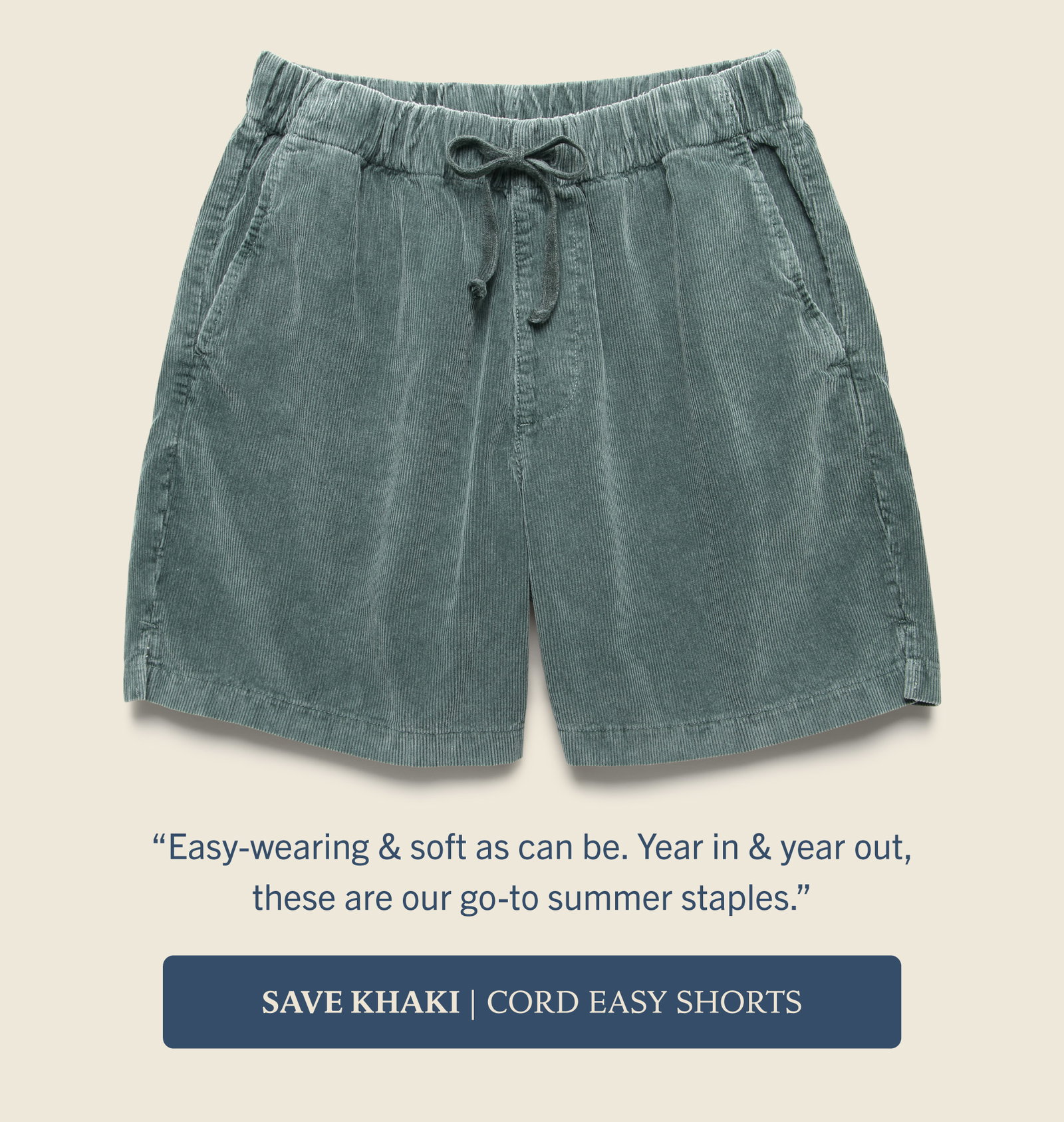 SKU Cord Shorts