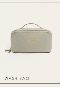  Soho Large Makeup and Wash Bag in Green Mist