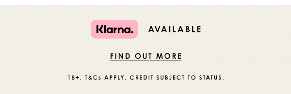 Klarna Available 