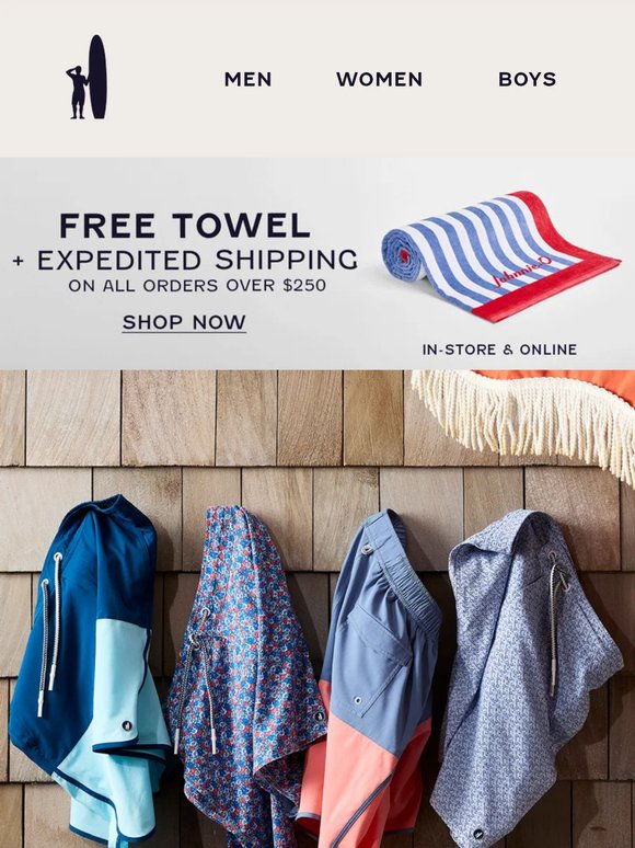 Spend $250 and Receive a Free Gift + Expedited Shipping!