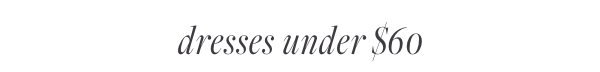 dresses under $60