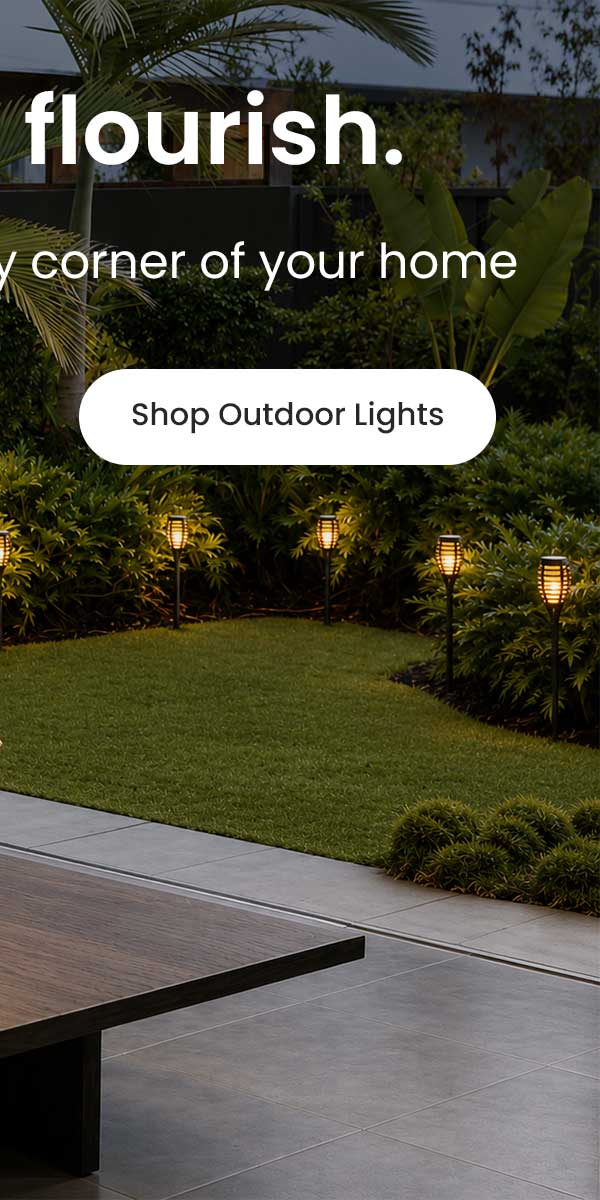 the final flourish | stylish lighting for very corner of your home | Shop outdoor lights