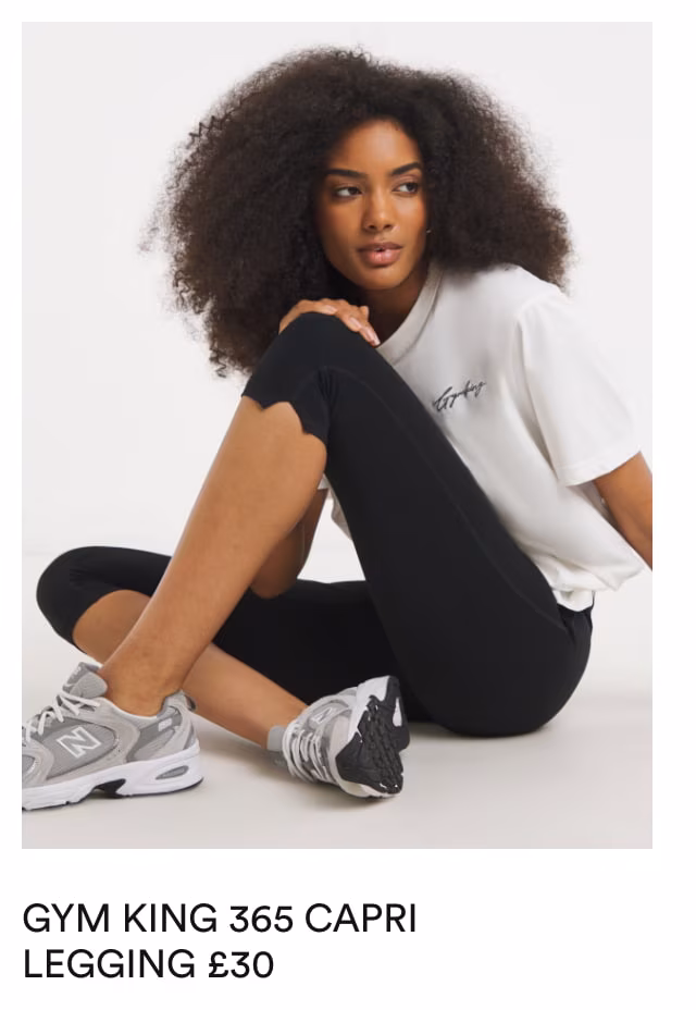 Gym King 365 Capri Legging £30