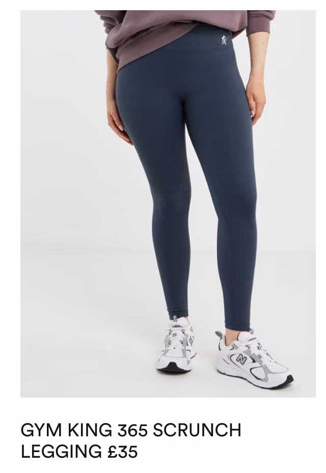 Gym King 365 Scrunch Legging £35