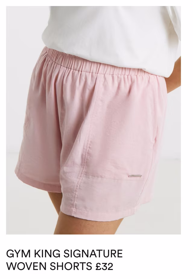 Gym King Signature Woven Shorts £32