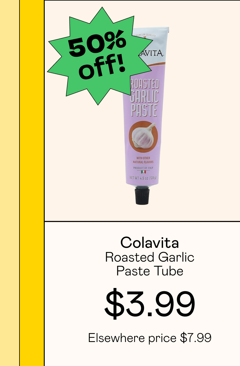 Roasted Garlic Paste Tube