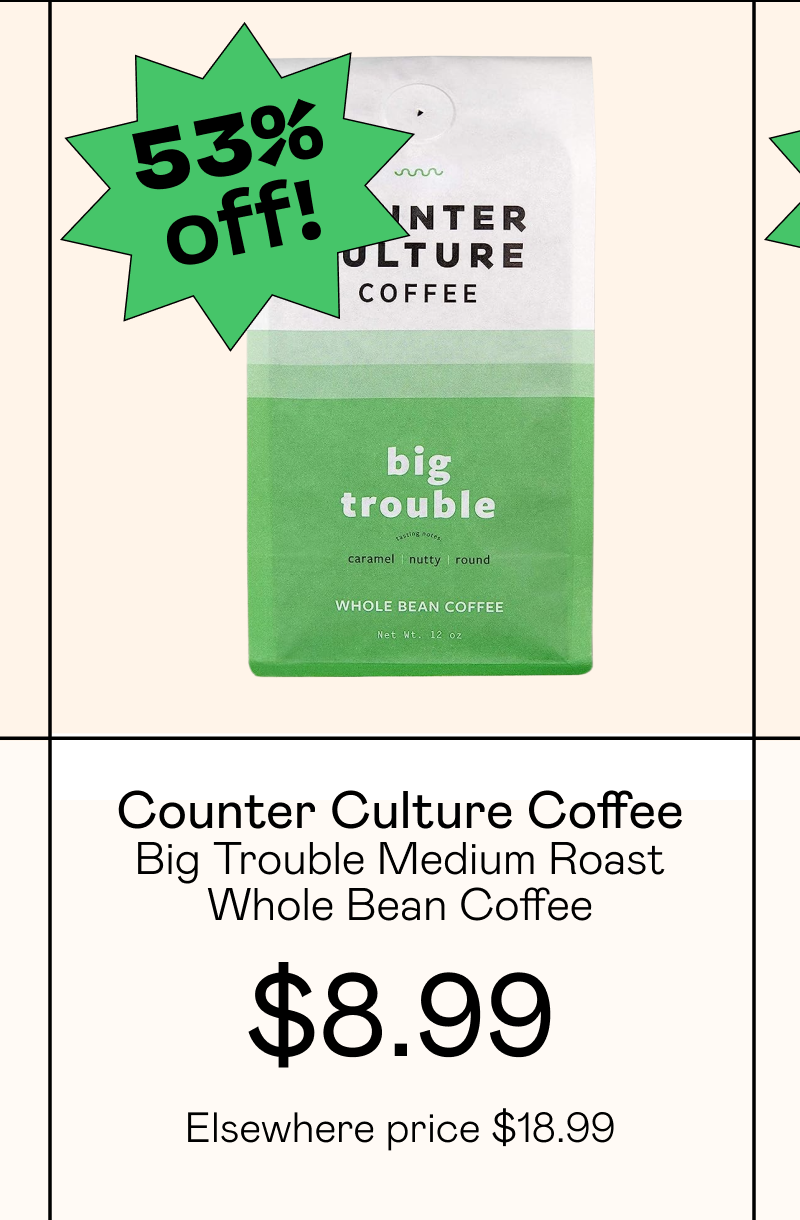 Big Trouble Medium Roast Whole Bean Coffee