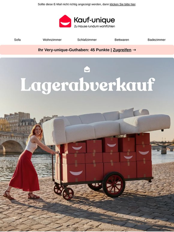 Lagerabverkauf: Alles muss raus! 📦
