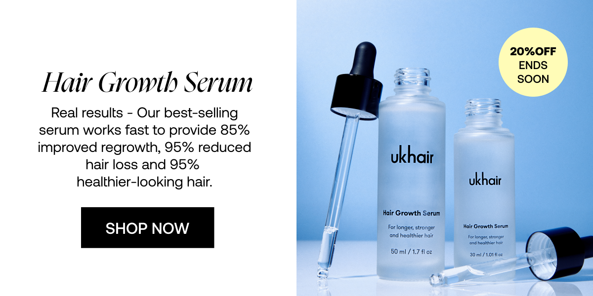 20% off Hair serum 