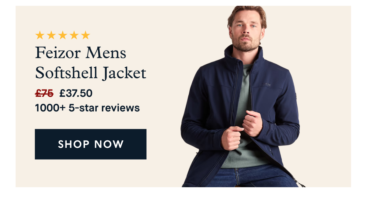 Feizor Mens Shower Resistant Softshell Jacket - Navy