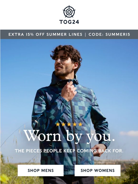 Worn by you. Rated properly.