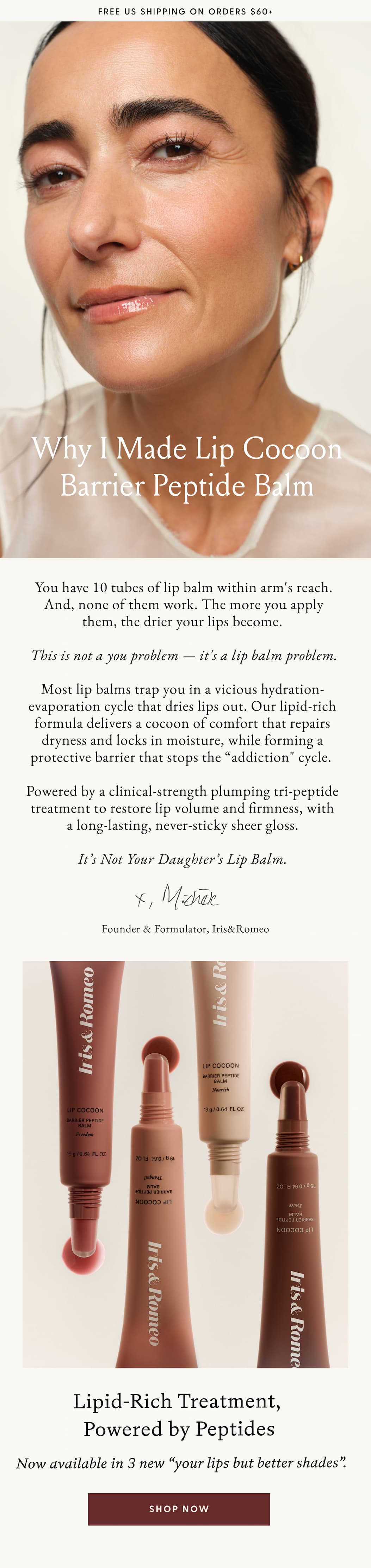 Why I Made Lip Cocoon