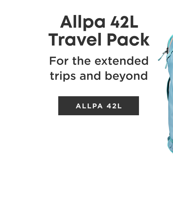 Allpa 42L Travel Pack