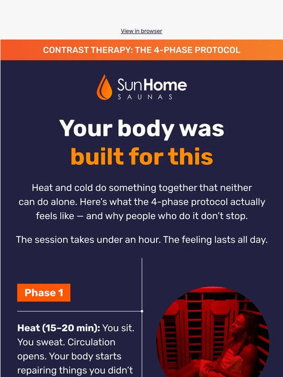 Your body was built for this. ️🔥🧊