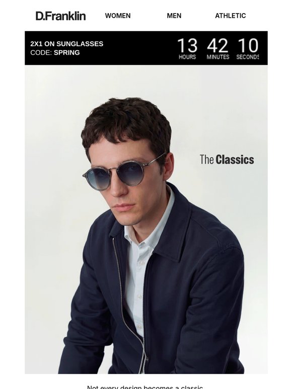 The Classics | 2X1 on sunglasses