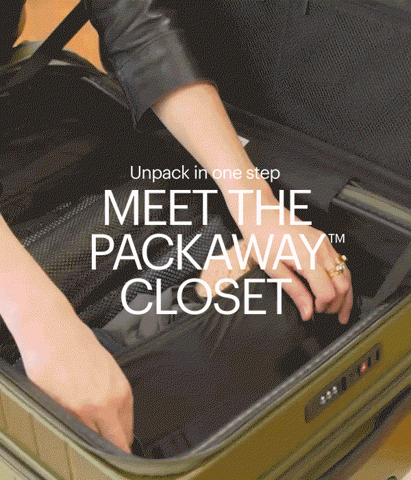 Unpacking in one step | Meet the PackAway™ Closet