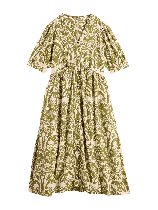 Shop Fern Linen Blend Dress
