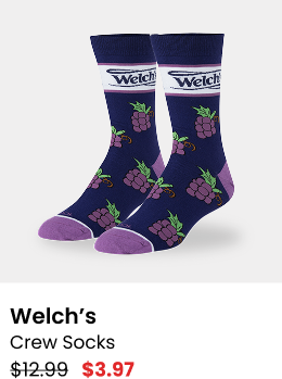 Welch's Crew Socks