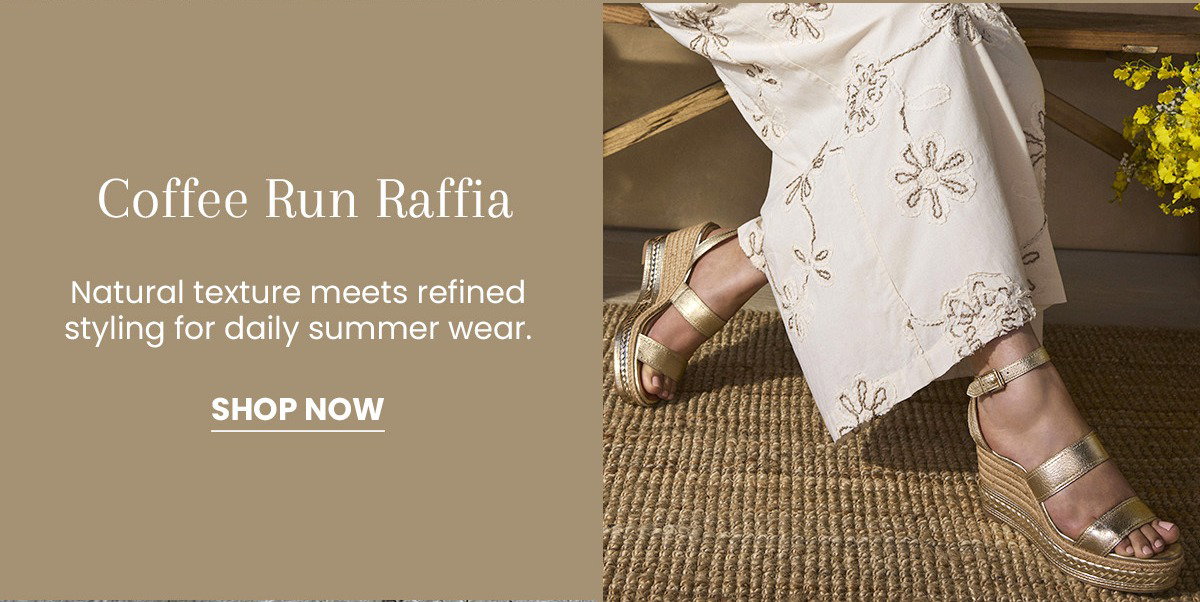 Coffee Run Raffia [Shop Now]