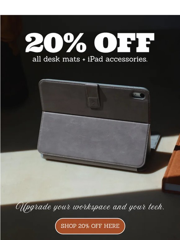 🐂- 20% Off All Desk Essentials And More!