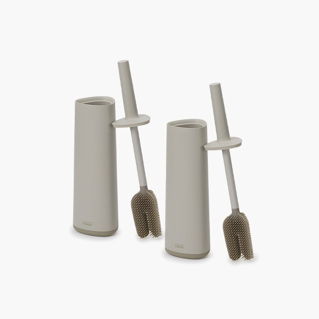 Flex™ 360 Pack of 2 Matt Ecru Toilet Brushes