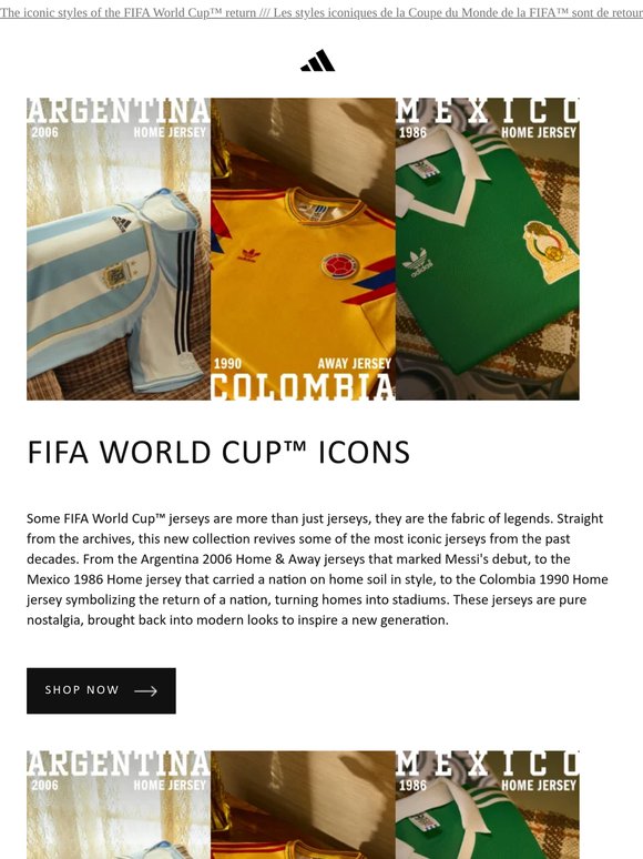Straight from the archives, FIFA World Cup™ /// Tout droit sortie des archives