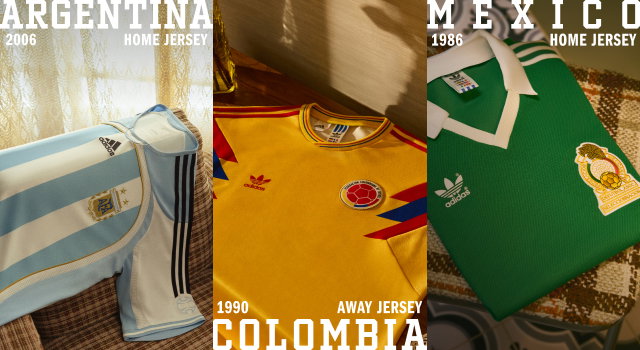 Jerseys laying flat on furniture