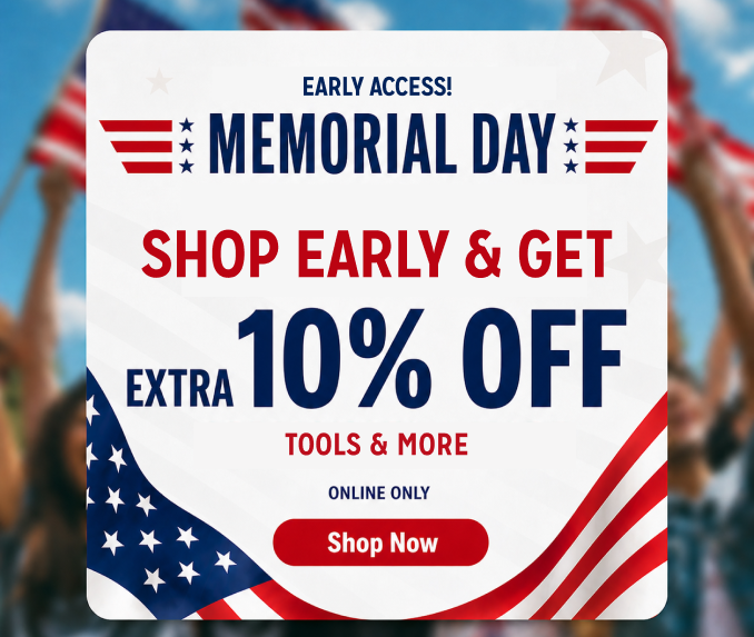 Early Access Memorial Day Sale - Extra 10% off appliances & more