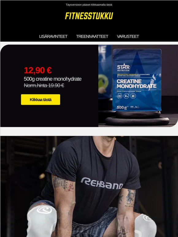 Paras kreatiinimme vain 12,90 €!