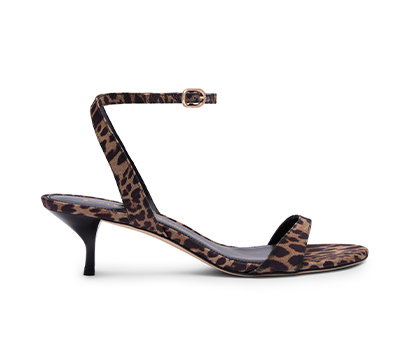 Kellie Sandal 50 in Leopard