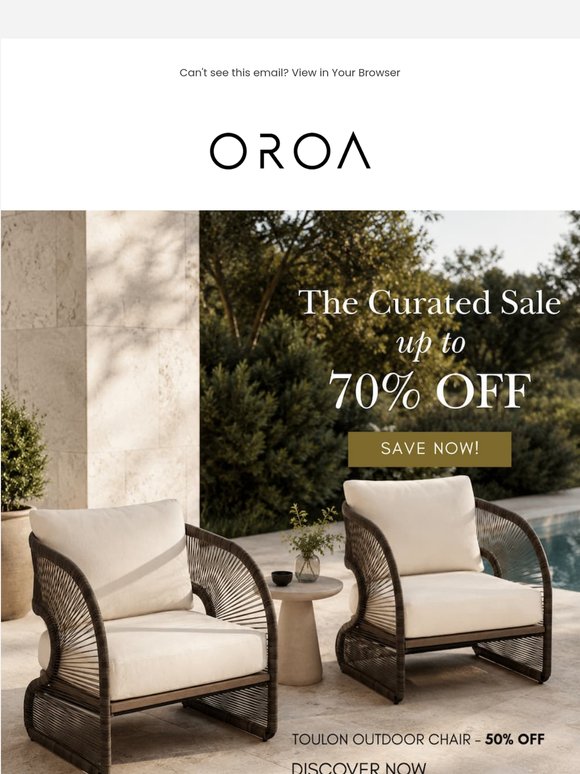 Save Up to 70% on the Curated Edit