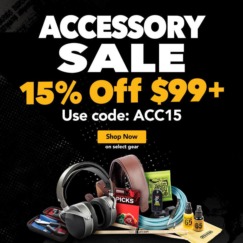 Accessory Sale 15% off $99+. Use code: ACC15 Shop Now on select gear