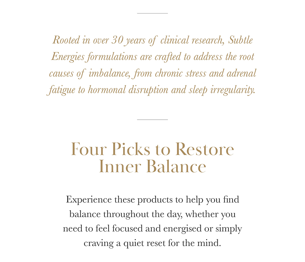 Discover your Inner Balance