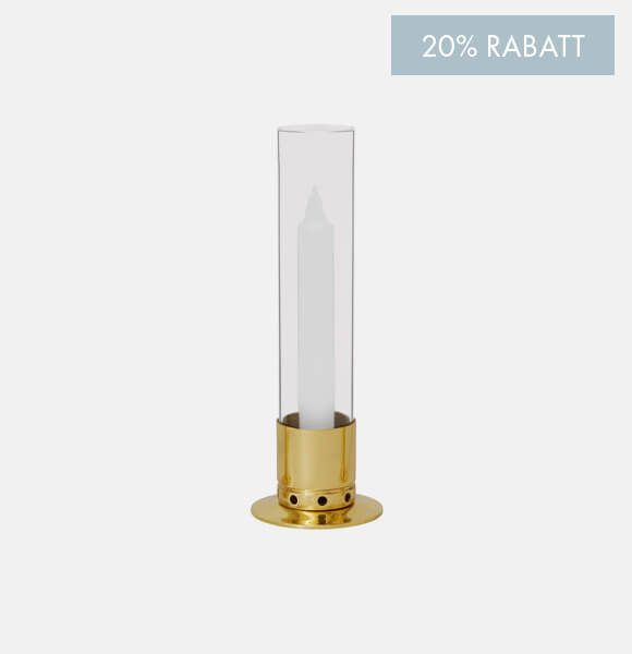 Kattvik ljusstake mässing