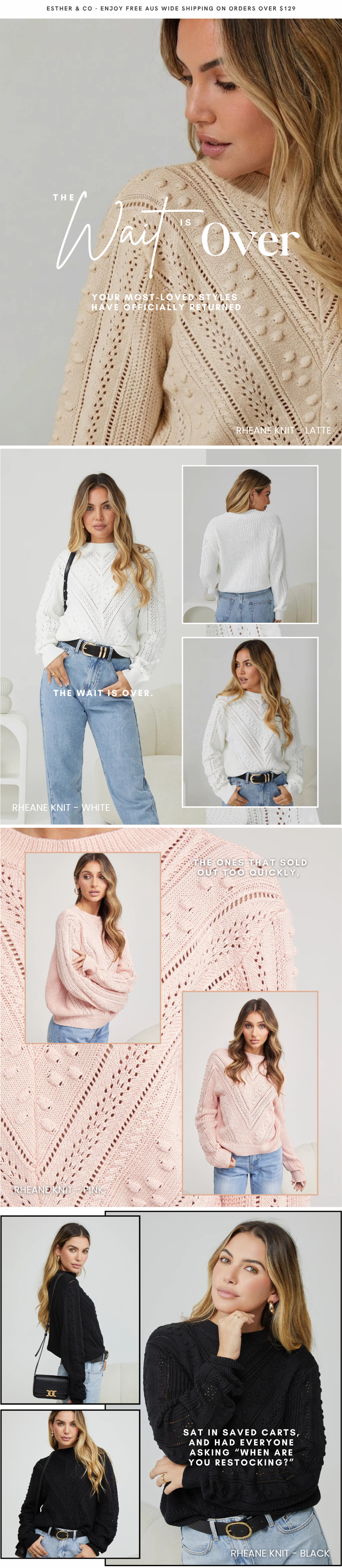 new arrivals