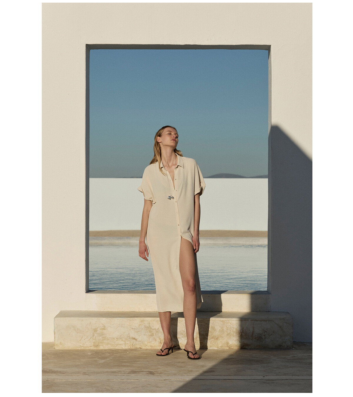 Out of office. Into the sun.