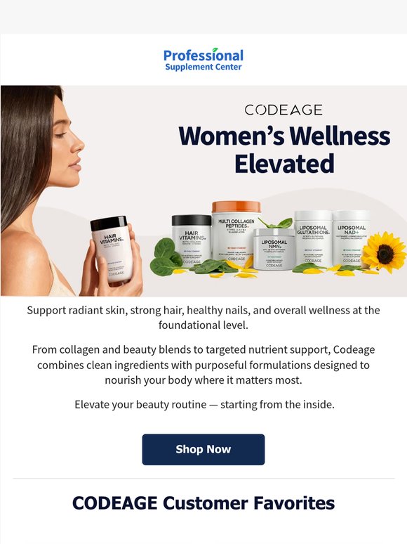 CODEAGE: Women's Wellness Elevated 🌼