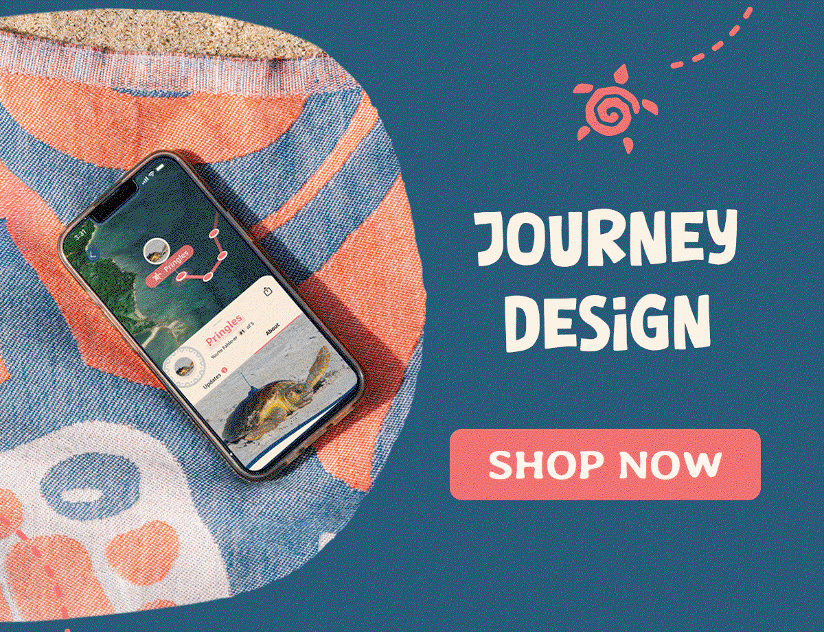 Check out this new sea turtle tracking Fahlo inspired design. Shop the collab now!