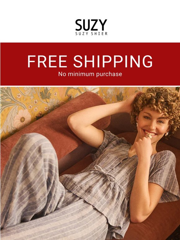FREE SHIPPING STARTS NOW