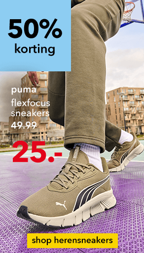 Dagdeal: herensneakers mer 50% korting!