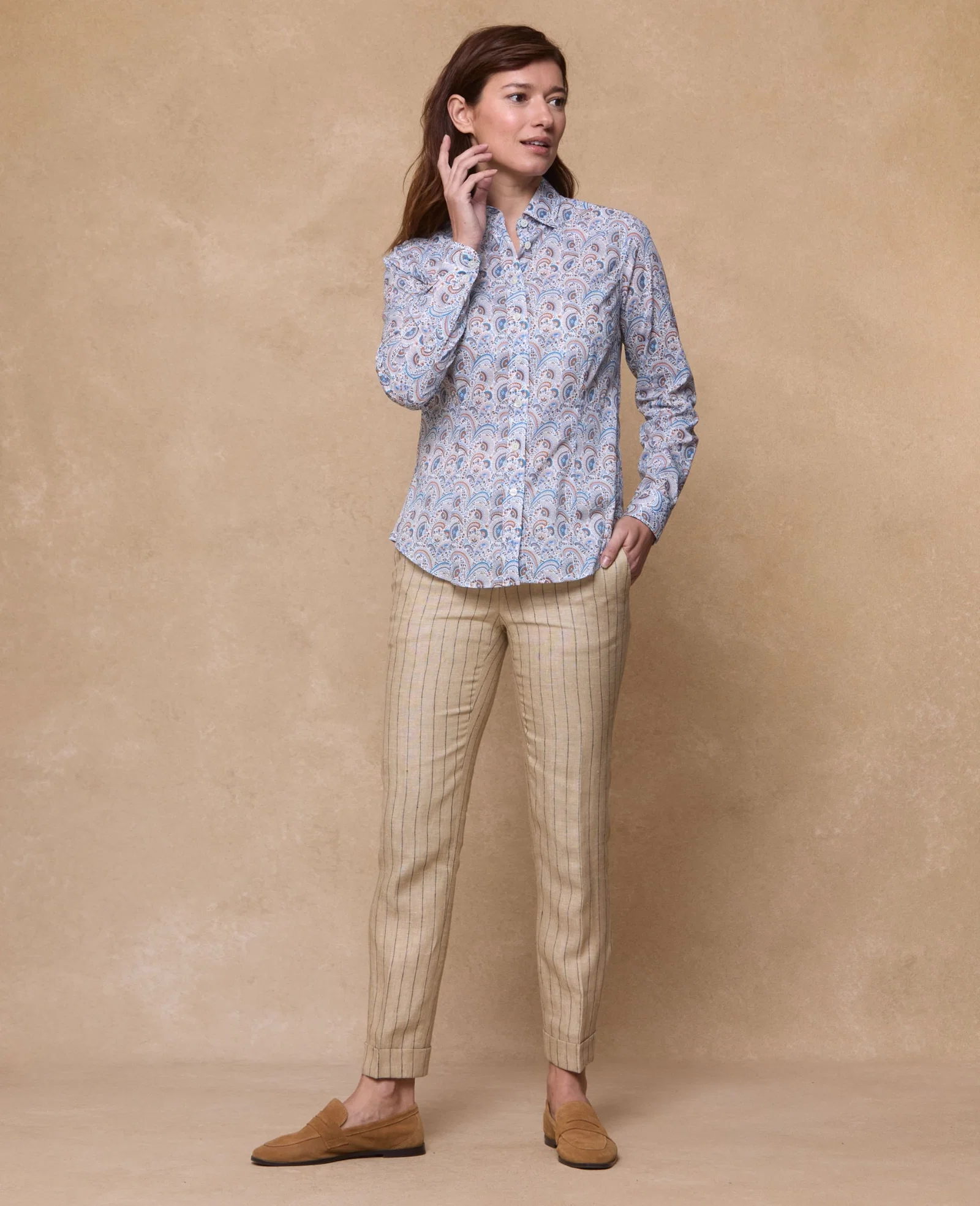 Image of Hannah Liberty Print Shirt - Jasvinder